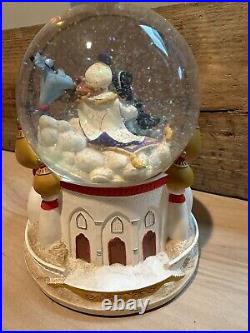 1992 vintage Disney Aladdin Musical Snow Globe A Whole New World Music Box