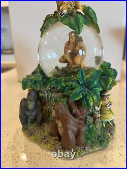 90's Disney Tarzan Musical Snow Globe Two Worlds Jungle Theme