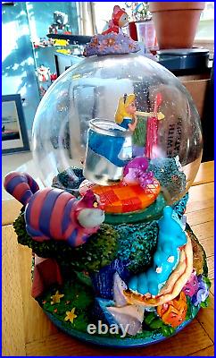 Alice in Wonderland DRINK ME Globe with Music- 1990's- Water Removed-Read On