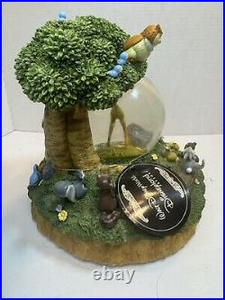 Authentic Disney Bambi Musical Snow Globe Little April Shower 1942 FREE SHIPPING