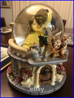 Beauty and the Beast Disney 8 Musical Snow Globe Tale as Old as Time