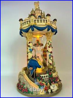 Beauty and the Beast Hourglass Globe With Lights & Music 1992