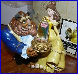 Beauty and the Beast Musical Snow Globe Disney Parks New