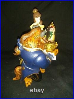 Beauty and the Beast Musical Snow Globe Disney Parks New in box