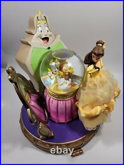 Beauty and the Beast Snow globe and music box. 1991 Walt Disney music company