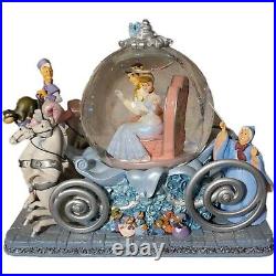 Cinderella So This Is Love Walt Disney Musical Snow Globe 50th Anniversary