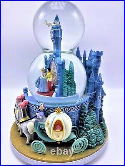 Cinderella Wedding double Musical Snow Globe with motion