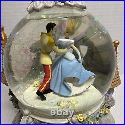 Cinderella and Prince Charming Rotating Musical Snow Globe SO THIS IS LOVE