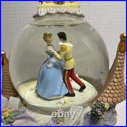 Cinderella and Prince Charming Rotating Musical Snow Globe SO THIS IS LOVE