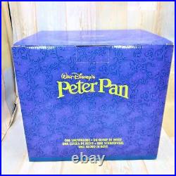 DISNEY STORE Peter Pan Tinker Bell Snow Globe Music Box Photo Frame