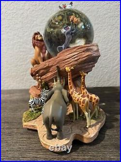 Disney 1994 Lion King Musical Snow Globe Circle Of Life