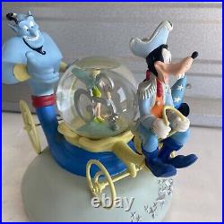 Disney 25th Anniversary When You Wish Upon A Star Musical Snow Globe Mickey