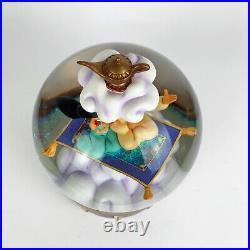 Disney Aladdin Jasmine Snowglobe Music Box A Whole New World Disneystore