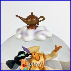 Disney Aladdin Jasmine Snowglobe Music Box A Whole New World Disneystore