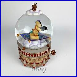 Disney Aladdin Jasmine Snowglobe Music Box A Whole New World Disneystore