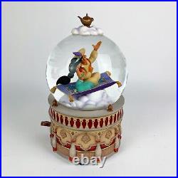 Disney Aladdin Jasmine Snowglobe Music Box A Whole New World Disneystore