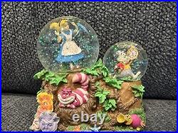 Disney Alice In Wonderland Snow Globe Music Box