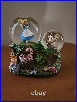 Disney Alice In Wonderland Snow Globe Music Box