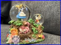 Disney Alice In Wonderland Snow Globe Music Box