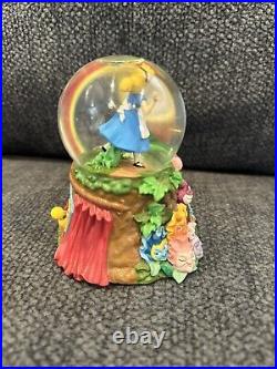 Disney Alice In Wonderland Snow Globe Music Box