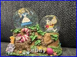 Disney Alice In Wonderland Snow Globe Music Box