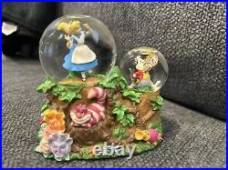 Disney Alice In Wonderland Snow Globe Music Box