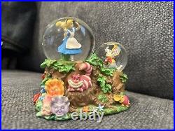 Disney Alice In Wonderland Snow Globe Music Box