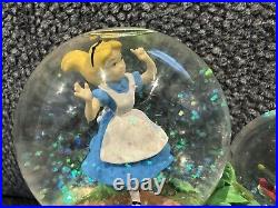 Disney Alice In Wonderland Snow Globe Music Box