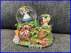 Disney Alice In Wonderland Snow Globe Music Box