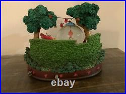 Disney Alice In Wonderland Tea Party Musical Snow Globe