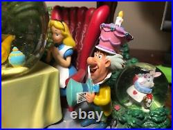 Disney Alice in Wonderland Musical Snow Globe Tea Party