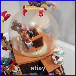 Disney Alice in Wonderland Musical Snow globe 50th Anniversary For Parts/repair