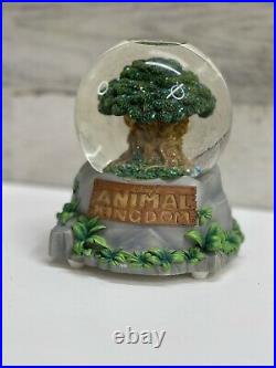 Disney Animal Kingdom tree of life Musical Circle Of Life Snow Globe 7 Inch 31