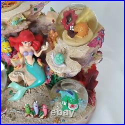 Disney Ariel Little Mermaid Under The Sea Musical Snowglobe Multi Globes