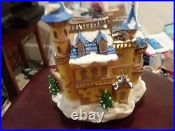 Disney Beauty And The Beast Musical Snow Globe Rare