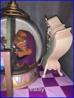 Disney Beauty & Beast Musical MOTION Snow Globe Something There 1991 VINTAGE
