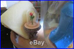 Disney Beauty & The Beast Library Music Snowglobe Globe Blower Babette NEED GLUE