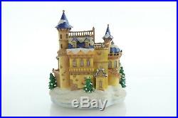 Disney Beauty and The Beast Musical Snow Globe Castle A2-22