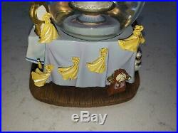 Disney Beauty and the Beast Musical Snow Water Globe. Be Our Guest