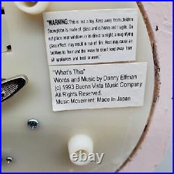Disney Buena Vista Music Company 1993 What's This Snow Globe Tested Working