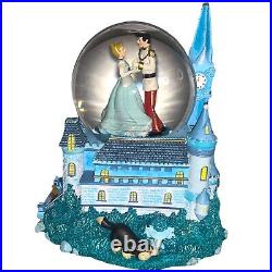 Disney Cinderella A Dream Is A Wish Your Heart Makes Musical Light Snow Globe