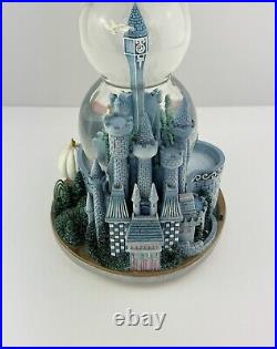 Disney Cinderella Double Snow Globe A Dream Is A Wish Your Heart Makes Music Box