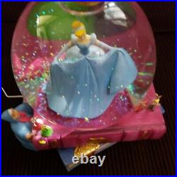 Disney Cinderella Musical Snow Globe Plays A Dream Is A Wish Your Heart Makes