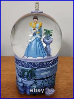 Disney Cinderella Musical Spinning Water Globe SO THIS IS LOVE