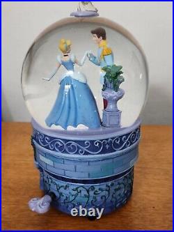 Disney Cinderella Musical Spinning Water Globe SO THIS IS LOVE