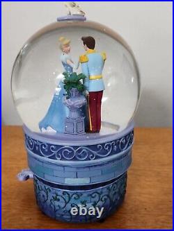 Disney Cinderella Musical Spinning Water Globe SO THIS IS LOVE