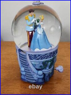 Disney Cinderella Musical Spinning Water Globe SO THIS IS LOVE