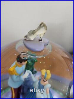 Disney Cinderella Musical Spinning Water Globe SO THIS IS LOVE