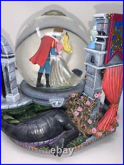 Disney Cinderella Prince Musical Snowglobe Once Upon The Dream