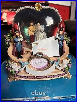 Disney Cinderella Wedding Musical Snow Globe So this is Love Vintage